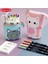 kawaii Kalem Kutusu Kız Erkek Fermuar Sevimli Kedi Kalem Kutusu Okul Malzemeleri Kırtasiye Hediye Pop Up Çanta Trousse Scolaire (Yurt Dışından) 2
