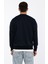 Bisiklet Yaka Sweatshirt - Lacivert 5