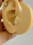 Arescollection 1 Adet G23 Titanium ( Titanyum ) Zirkon Taşlı Tragus Helix Conch Lobe Uyumlu Piercing 3