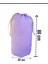 Lila Büzgülü Hurç 8'li Set - 2xxl ,2xl, 4l - Taşınma Çantası -Yorgan Yastık Çamaşır Saklama Torbası 3