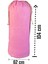 Pembe Büzgülü Hurç 8'li Set - 2xxl ,2xl, 4l - Taşınma Çantası -Yorgan Yastık Çamaşır Saklama Torbası 4