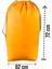 Turuncu Büzgülü Hurç 8'li Set - 2xxl ,2xl, 4l -Taşınma Çantası-Yorgan Yastık Çamaşır Saklama Torbası 2