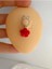 Arescollection Delik Gerektirmeyen ( Deliksiz) Sıkıştırma Güllü Fake Göğüs Ucu Nipple Piercing(2 Adet) 1