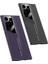 Samsung Galaxy S24 Ultra Uyumlu Ultra Ince Kameralı Korumalı Sert Rubber Procase Kapak-Gri 8