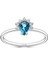 0,60 Karat London Blue Topaz Pırlanta Yüzük - PR01129 1