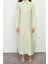 Moda Regular Casual Günlük Poplin Dokuma Gömlek Yaka Uzun Kol Gömlek Elbise Maxi Boy Tesettür Elbise 1