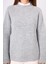 Nikita Selanik Örgü Rahat Kesim Kadin Triko Kazak - Gri Melanj 3