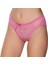 Kadın Likralı Tül Dantel Bikini Pembe 1