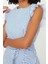 Moda Regular Casual Günlük Poplin Dokuma Bisiklet Yaka Kolsuz Kol A-Line Mini Boy Elbise 3
