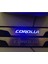 Corolla 2014-2018 Içın Uyumlu Isıklı Kapı Esıgı Mavi 2