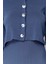 Moda Regular Casual Günlük Fitilli Triko Bisiklet Yaka Uzun Kol Bodycone Midi Boy Elbise 4