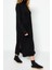 Moda Oversize Casual Günlük Dolu Iğne Triko Balıkçı Yaka Uzun Kol Shift Midi Boy Elbise 4