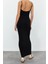 Fit Abiye Sandy Örme Kruvaze Uzun Kol Bodycone Mini Boy Büyük Beden Elbise 4