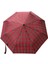 Kırmızı Ekose Desenli Otomatik Kdın Şemsiye 709851 1