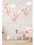 Bulut Yıldız Balon ve Kuş Temalı Sevimli Ayıcıklar Çocuk Odası Duvar Sticker Seti Duvar Çıkartması 1