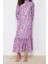 Moda Regular Casual Günlük Queen Crep Dokuma Dik Yaka Uzun Kol A-Line Maxi Boy Tesettür Elbise 4