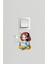Sallanan Sevimli Kız Priz Sticker 1