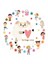 Kurban Bayramı İyi Bayramlar Sticker ( 30 Adet 5 cm) 1