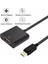 Displayport (M) To HDMI (F) Çevirici Adaptör Kablosu Siyah 1