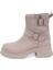 Keila Bej Kadın Fermuarlı Deri Bot 4
