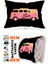 Karavan Camping Baskılı Tv Battaniyeli Opsiyonel Dekoratif Hediye Yastık Battaniye 2in1 Gifts-1 1