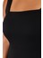 Moda Fit Casual Günlük Interlok Örme Kare Yaka Askılı Kol Bodycone Midi Boy Büyük Beden Elbise 5
