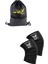 Antrenman Dizliği Knee Wraps Legend Siyah + Büzgülü Spor Çantası Sackpack 2'li Paket 1