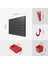 Çok Amaçlı Pano Organizatör Set 1( 28 x 40 cm ) Siyah - Kırmızı - Yapışkanlı 3