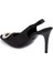 Siyah Vegan-Tekstil Kadın Stiletto - K24I1AY67328-A10 Siyah 2
