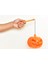 Turuncu Renk LED Işıklı ve Sesli Saplı Balkabağı Halloween Dekor Süs 40 cm 3