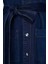 Moda Regular Casual Günlük Rigid Denim Gömlek Yaka Uzun Kol Basic Maxi Boy Elbise 5