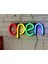 neon led ışıklı açık open 2