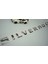 Silverado Bagaj Gümüş Yazı Logo Chevrolet Ile Uyumlu 1