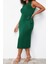 Moda Slim Casual Günlük Süprem Örme Bisiklet Yaka Kolsuz Kol Shift Midi Boy Büyük Beden Elbise 4