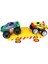 - 6 Pcs Monster Truck Play Set Yeşil-Sarı 1