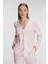 Uzun Kol Pamuklu Modal Gömlek ve Pantolon Takım Pijama Takımı 2
