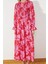 Moda Regular Casual Günlük Poplin Dokuma Bisiklet Yaka Uzun Kol A-Line Maxi Boy Tesettür Elbise 1