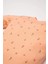 Kız Bebek Pijama Takımı Bisiklet Yaka Çiçekli Uzun Kollu Üst Uzun Alt D8291A5NS 4