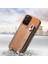 Xiaomi Redmi Note 11 Pro Uyumlu Kılıf Zebana 2in1 Best Deri Kılıf Kahverengi 2