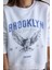 Brooklyn Yazı Baskılı Sweatshirt 4