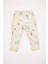 Kız Bebek Pijama Takımı Safari Baskılı Uzun Kollu Üst Beli Lastikli Alt D8289A5NS 2