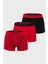 Logolu Streç Pamuklu 3 Pack Boxer Erkek Boxer 111625 4F722 73274 1