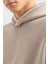 Streç Regular Fit Kapüşonlu Sweat Erkek Sweat 6D1M99 1jrrz 0144 4