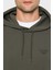 Streç Pamuklu Regular Fit Kapüşonlu Sweat Erkek Sweat 6D1M94 1jhsz 0661 4