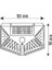 50W Beyaz Işık Titan Sensörlü 6500K LED Solar Aplik YL84-1001-S 4