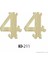 Hobi-Art Kd 211 Dekoratif Mini Ahşap Rakamlar (4 Rakamı) 1