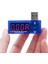 Usb Voltmetre Ampermetre Gösterge Şarj Doktor 5V 3A Taşınabilir Mini Akım Voltaj İzleyici Şarj Test Cihazı Kırmızı 7 Segment Ekran 3