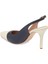 Lacivert Deri Kadın Stiletto - K24I1AY67374-O15 Lacivert 2