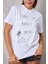 This Is Based On Real Story Yazılı Beyaz Kadın T-Shirt 4