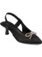Siyah Tekstil Kadın Stiletto - K24I1AY67330-A10 Siyah 1